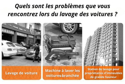 Fb - V4 -  NMEY - Pistolet électrique à haute pression pour le lavage des voitures 2 fois plus puissant que tout ce qu'il y'a sur le marché