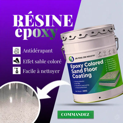 Résine époxy sablé pour sol