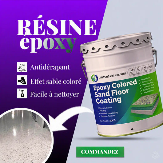 Résine époxy sablé pour sol