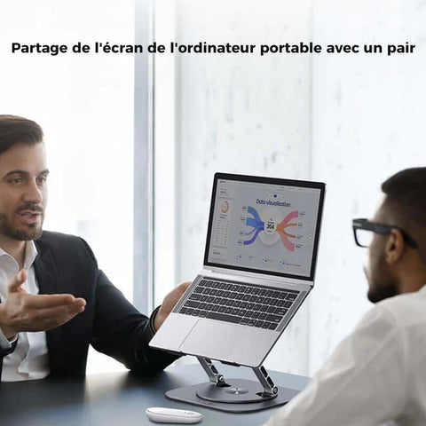 Support pour Ordinateur Portable rotatif 360°