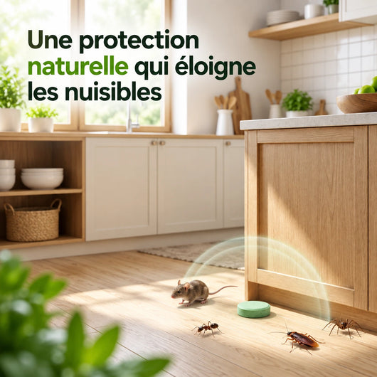 Puissant Répulsif Professionnel contre les rongeurs - Action rapide pour une utilisation intérieure et extérieure