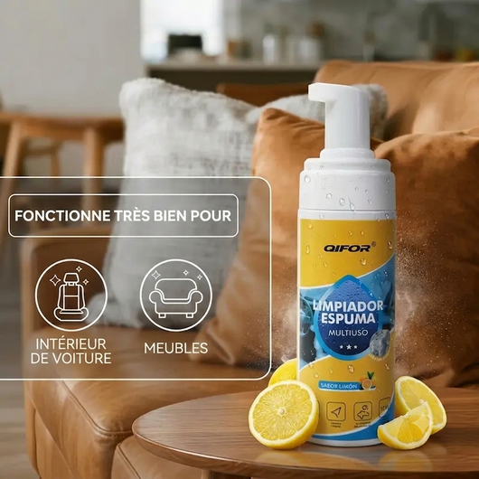 Mousse Nettoyante Multi-Usage pour Voiture & Maison
