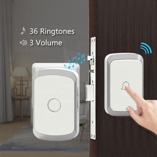 Sonnerie sans Fil avec caméra - wifi  étanches pour la Maison bureau bar et restaurant