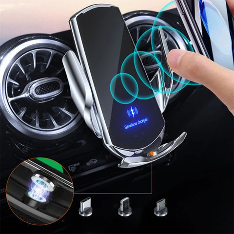 Chargeur automatique sans fil pour voiture