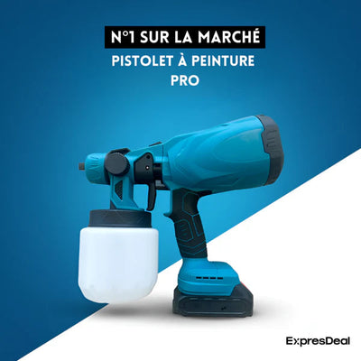 Brazza- Kit à Peinture Électrique Sans Fil Portatif Magique (+Batterie Offerte)