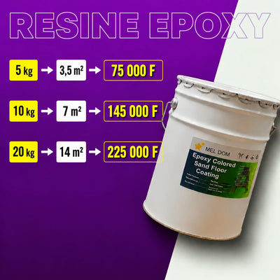 Résine époxy sablé pour sol