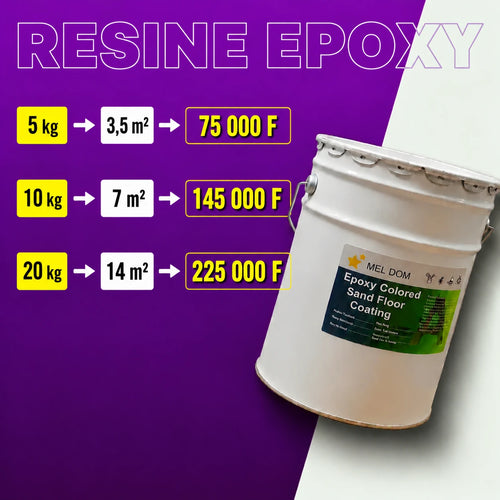Résine époxy sablé pour sol