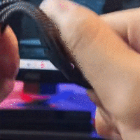 🔥⚡Câble de Charge Rapide 3-en-1 Transparent Lumineux