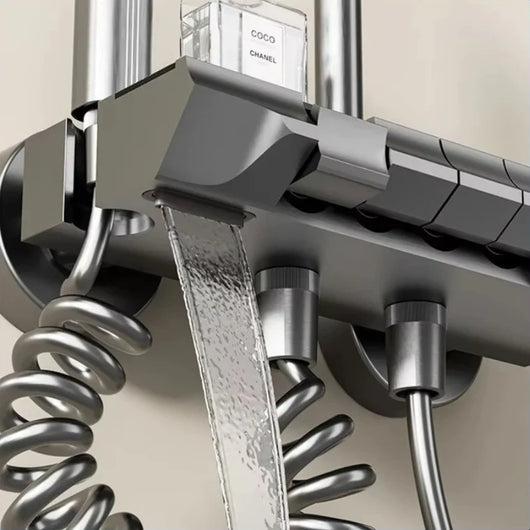 2 - Colonne de douche intelligente à température constante à effet pluie 4 en 1