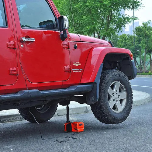 YCM - KIT ORIGINAL D'OUTILS D'URGENCE POUR RÉPARATION AUTOMOBILE 5 TONNES MULTI-FONCTIONS 6 EN 1 (Garantie 01 an : Satisfait ou Remboursé)