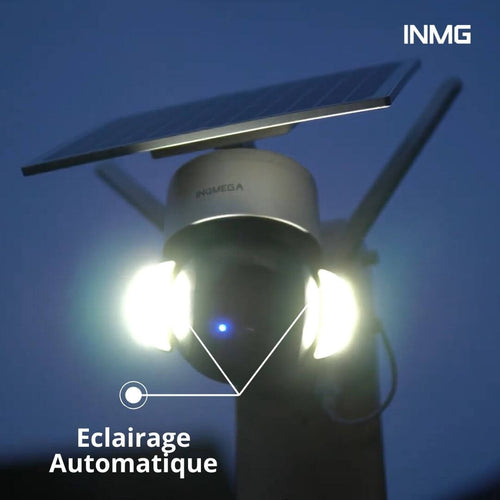 Surveillez votre maison 24h/24 grâce à l'InoCam Solar Dome™
